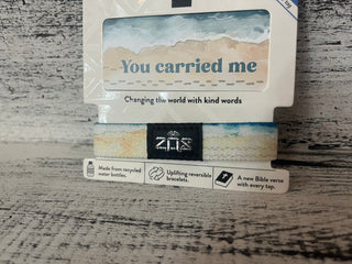 ZOX You Carried Me Bible Verse Bracelet