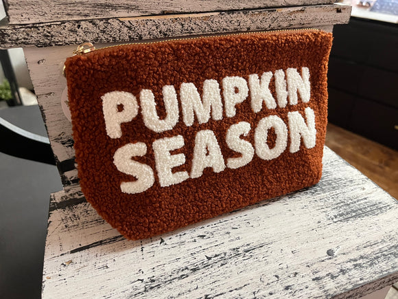 The Darling Effect Teddy Pouch - Pumpkin Season