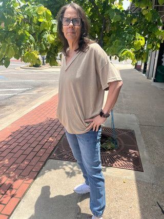 Judy Blue HW Denim Jogger - Regular Sizes