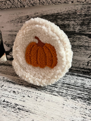 The Darling Effect Teddy Pouch - Circle - Pumpkin