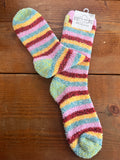 World's Softest Socks Garden Cozy Crew Blossom Multi Socks