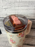 The Darling Effect 20oz Lifestyle Flip Straw Tumbler Endless Daydream Cream
