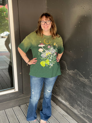 Blue Velvet Moonlit Garden Tee