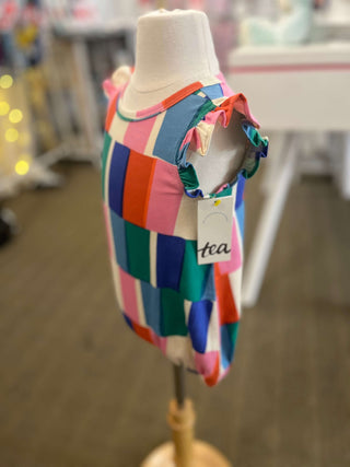 Tea Collection  Copacabana Flutter Baby Romper
