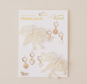 Darling Effect Pretty In Pearl Shoe Charm