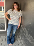Heimish Chambray Mellow Morning Top - Plus Sizes