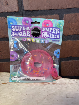 Top Trenz Super Duper Sugar Squisher Sprinkle Filled Donut