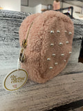 The Darling Effect Teddy Pouch Square Pearl Blush