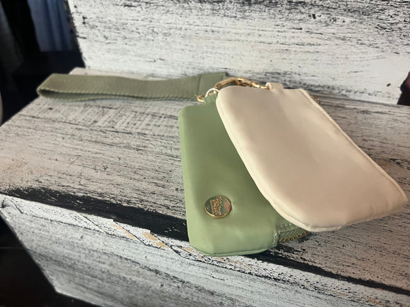 The Darling Effect Sage Duo Wristlet