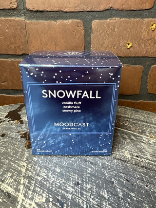 Moodcast Snowfall - 8oz Candle