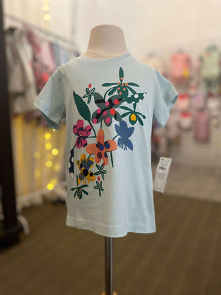 Tea Collection Tropical Orchds Graphic Tee