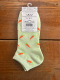 World's Softest Socks Garden Low Carrots Socks