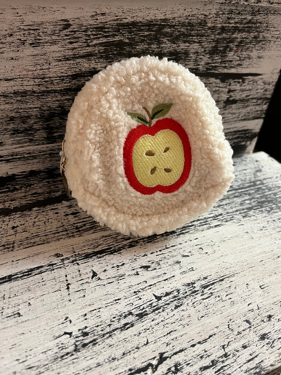 The Darling Effect Teddy Pouch - Circle Apple