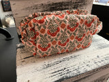 The Darling Effect Essentials Quilted Cosmetic Pouch Everbloom Dusty Rose