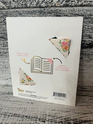 The Darling Effect Fabric Bookmark - Endless Daydream Cream