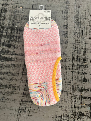 World's Softest Socks OS Whimsical Multi Socks