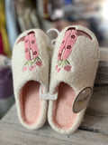 The Darling Effect Cowgirl Boots Fuzzy Slippers