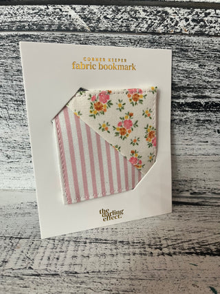 The Darling Effect Fabric Bookmark - Endless Daydream Cream
