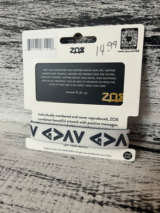 ZOX God Is Greater Bible Verse Bracelet