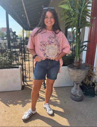 Judy Blue HW Bermudas with Back Flap Pockets - Plus Sizes