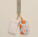 The Darling Effect Boutique Beauty Sage Dynamic Duo Wristlet