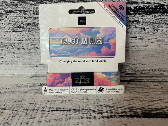 ZOX Trust In Him Bible Verse Bracelet