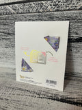 The Darling Effect Fabric Bookmark - Bouquet Beauty Purple