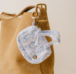 The Darling Effect Itty Bitty Duffle Bag Charm Petal Parade Blue