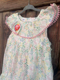 Magnetic Me Hoppy Garden Cotton Dress & Diaper Cover Set