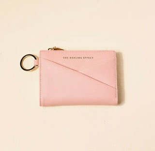 The Darling Effect Luxe Pocket Wallet-Blush