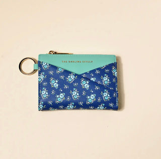 The Darling Effect Luxe Pocket Wallet-Endless Daydream Navy
