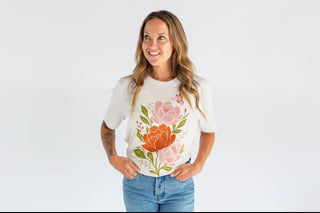 Southern Fried Design Floral Bouquet Shirt