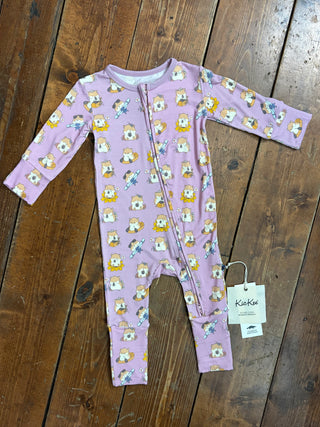 KicKee Pants Sweet Pea Hamster Antics Convertible Coverall