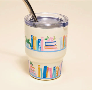 The Darling Effect 2 oz Tiny Tumbler-Book Shelfie