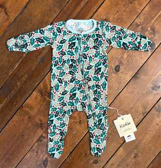 KicKee Spring Sky Holly Print Convertible Coverall