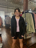 Rae Mode Black 6 Inch Biker Shorts With Side Pockets - Regular Sizes