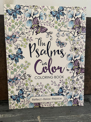 Christian Art Gifts Coloring Book The Psalms in Color