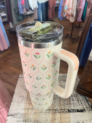 Darling Effect 40oz Lifestyle Flip Straw Tumbler Handpicked For You