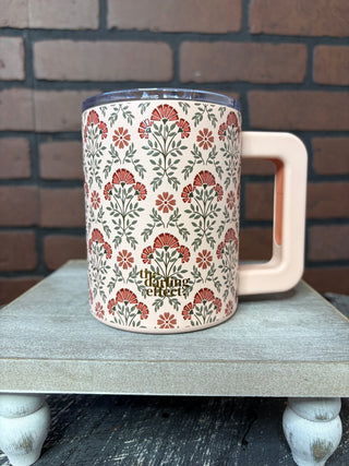 14 oz Insulated Mug - Everbloom Dusty Rose