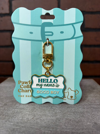 The Darling Effect Collar Charm-Good Boy
