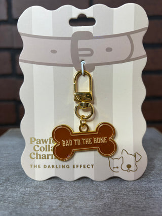The Darling Effect Collar Charms-Bad to the Bone