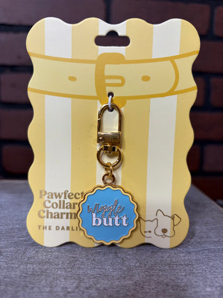 The Darling Effect Collar Charm-Wiggle Butt