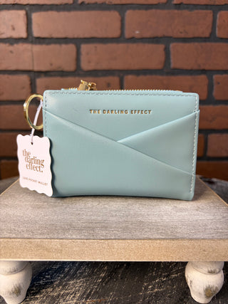 Luxe Pocket Wallet - Misty Blue