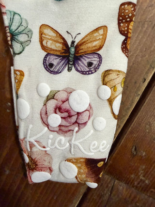 KicKee Pants Botanical Butterflies Convertible Coverall