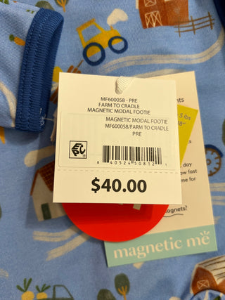Magnetic Me Farm to Cradle Modal Footie