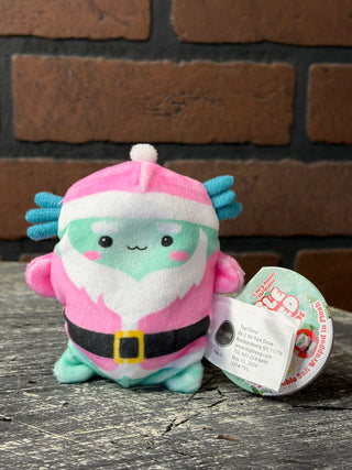 Bubble Stuffed Squishy Friends - A Very Axolotl Christmas