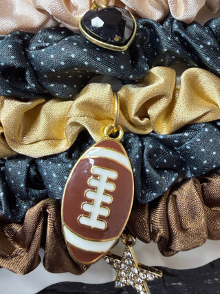 Scrunchie Charm Set - Tailgate Season