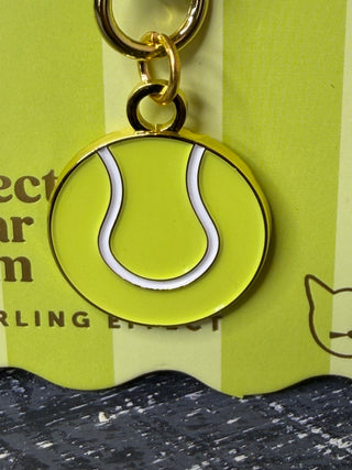 The Darling Effect Collar Charm-Tennis Ball