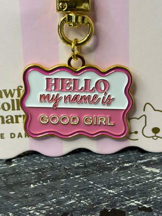 The Darling Effect Collar Charm-Good Girl