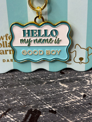 The Darling Effect Collar Charm-Good Boy